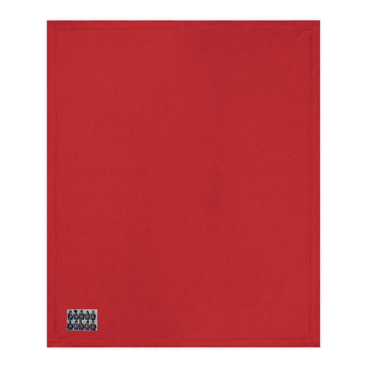 Embroidered Stadium Blanket – Small Corner Logo Game Day Throw