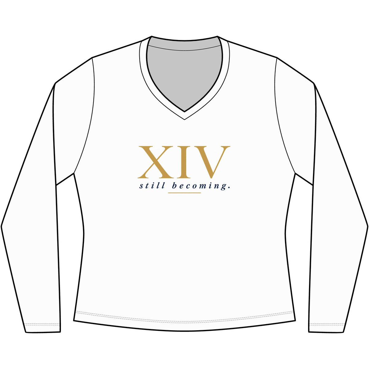 Port and Company LPC450VLS long sleeve v-neck (Keke)