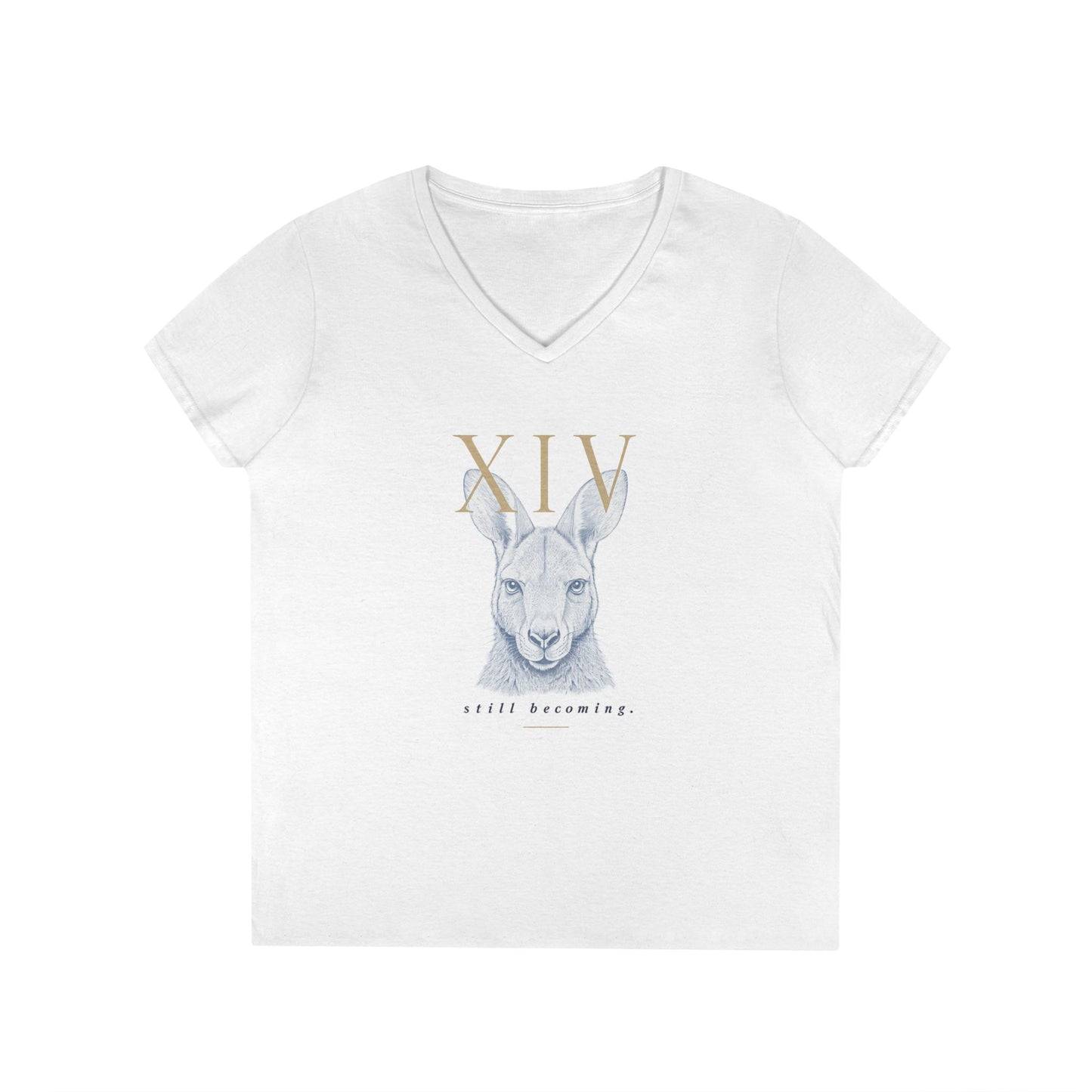 Gildan 5V00L v-neck shirt (Keke)