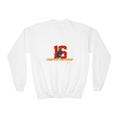 Gildan 18000B Kid Crew sweatshirt (Kate)