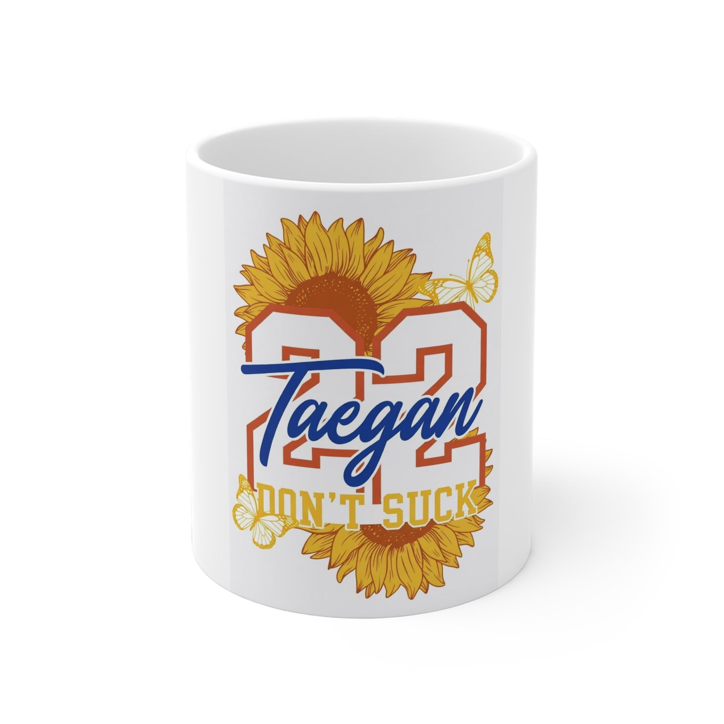 Mug: ORCA coating 11 oz. White mug (Taegan)
