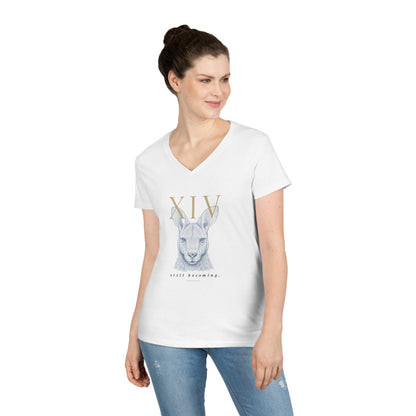 Gildan 5V00L v-neck shirt (Keke)