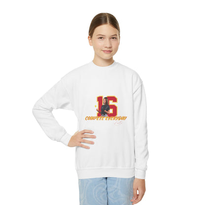 Gildan 18000B Kid Crew sweatshirt (Kate)