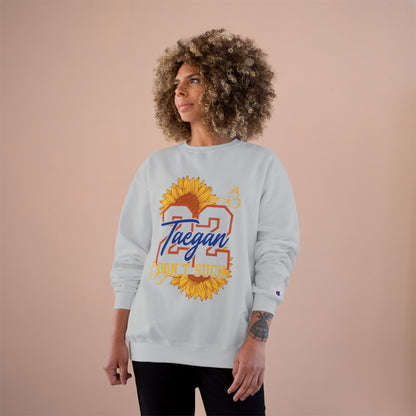 Taegan 22 Sunflower Sweatshirt - "Don't Suck" Taegan