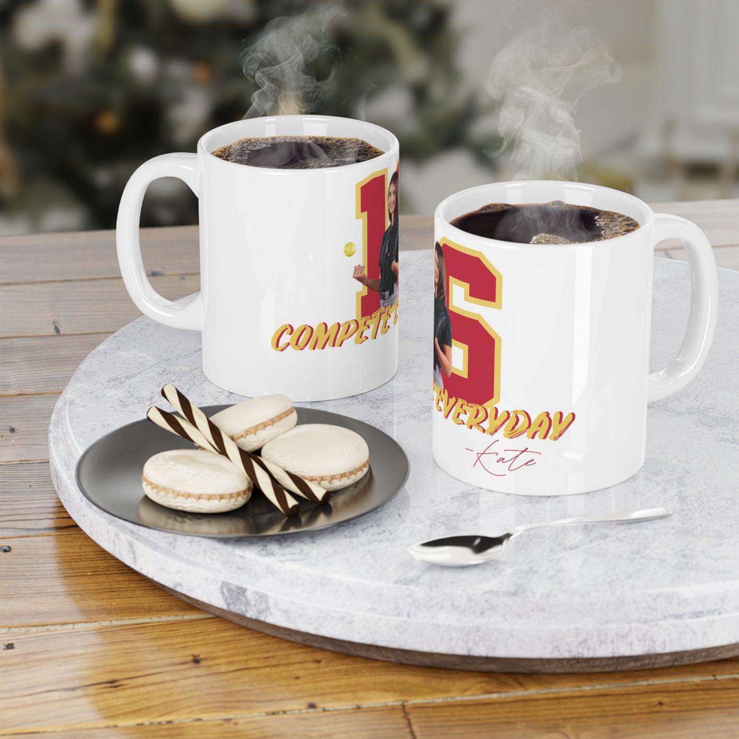 Mug: ORCA coating 11 oz. White mug (Kate)