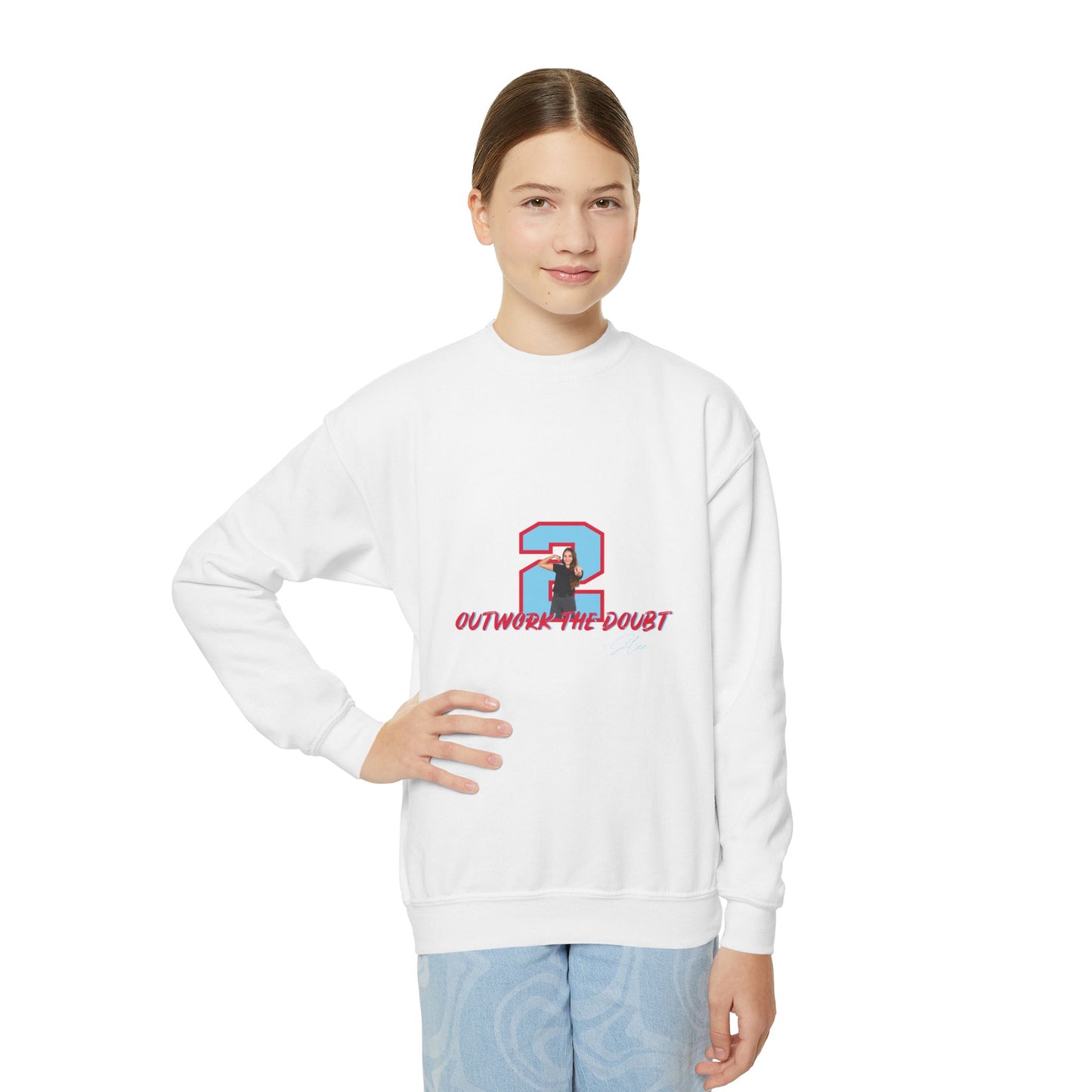 Gildan 18000B Kid Crew sweatshirt (Jlee)