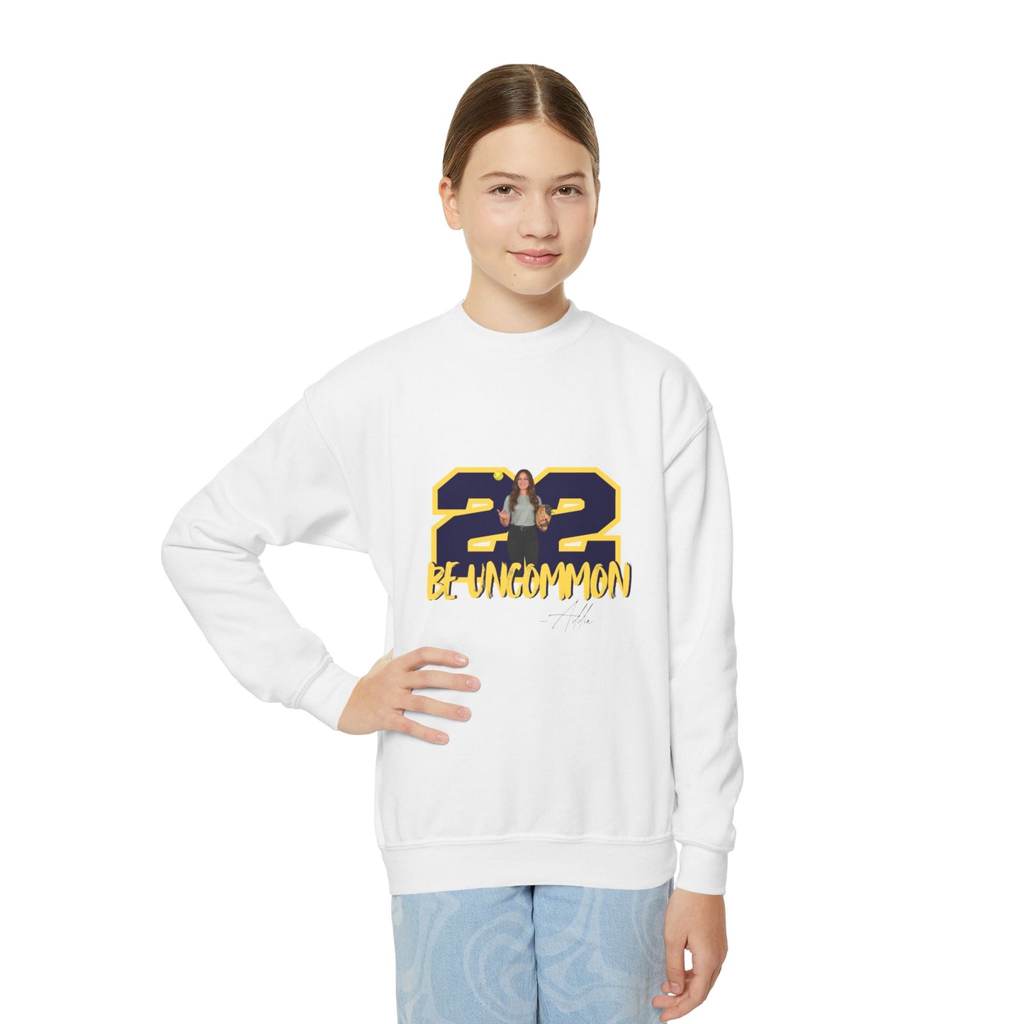 Gildan 18000B Kid Crew sweatshirt (Addi)