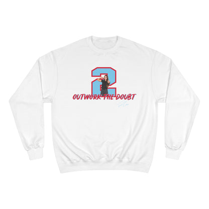 Champion Sweatshirt "Outwork The Doubt" Crewneck (Jlee)