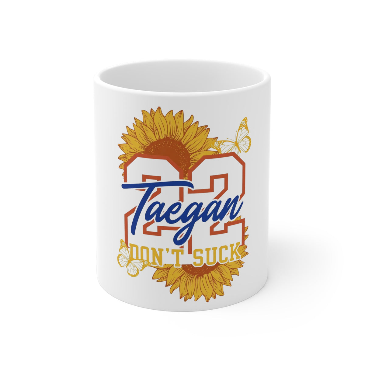 Mug: ORCA coating 11 oz. White mug (Taegan)
