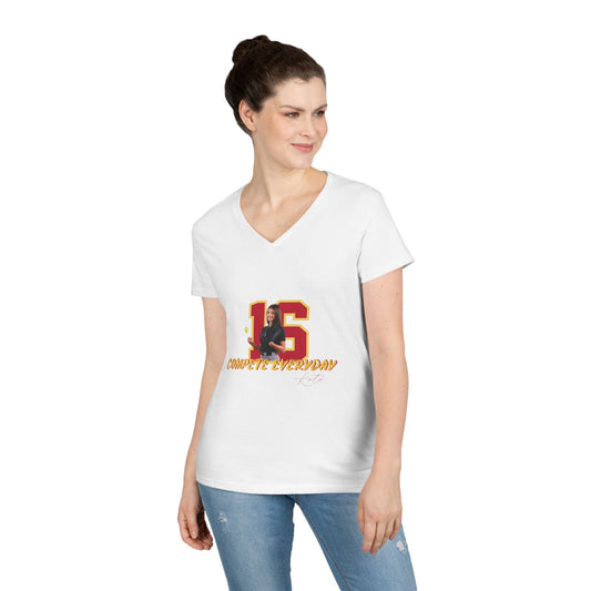 Gildan 5V00L v-neck shirt (Kate)