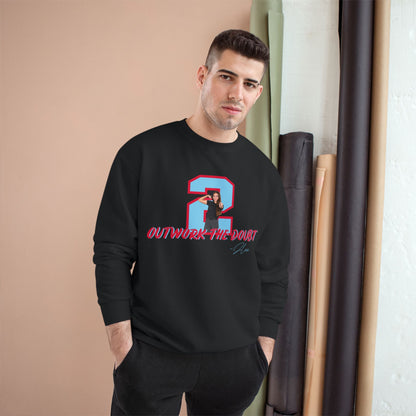 Champion Sweatshirt "Outwork The Doubt" Crewneck (Jlee)