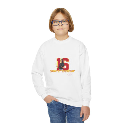 Gildan 18000B Kid Crew sweatshirt (Kate)