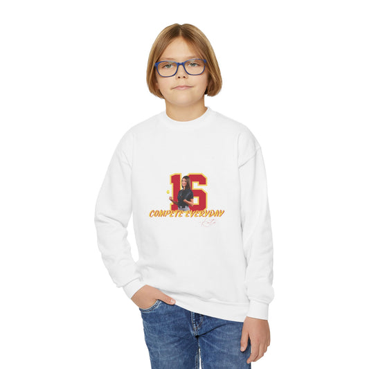 Gildan 18000B Kid Crew sweatshirt (Kate)