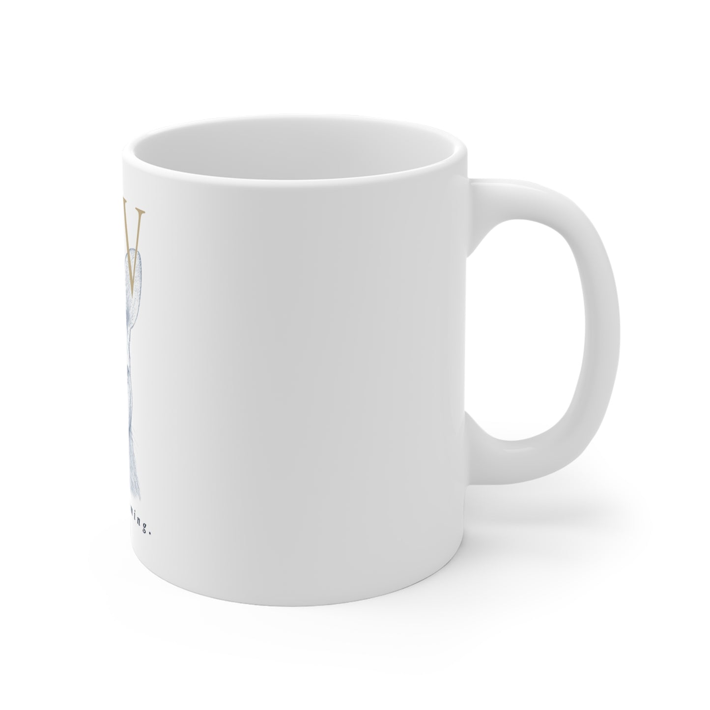 Mug: ORCA coating 11 oz. White mug (Keke)