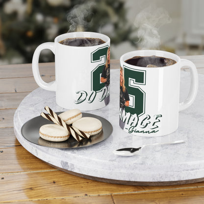 Mug: ORCA coating 11 oz. White mug (Gianna)