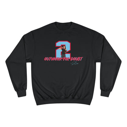 Champion Sweatshirt "Outwork The Doubt" Crewneck (Jlee)
