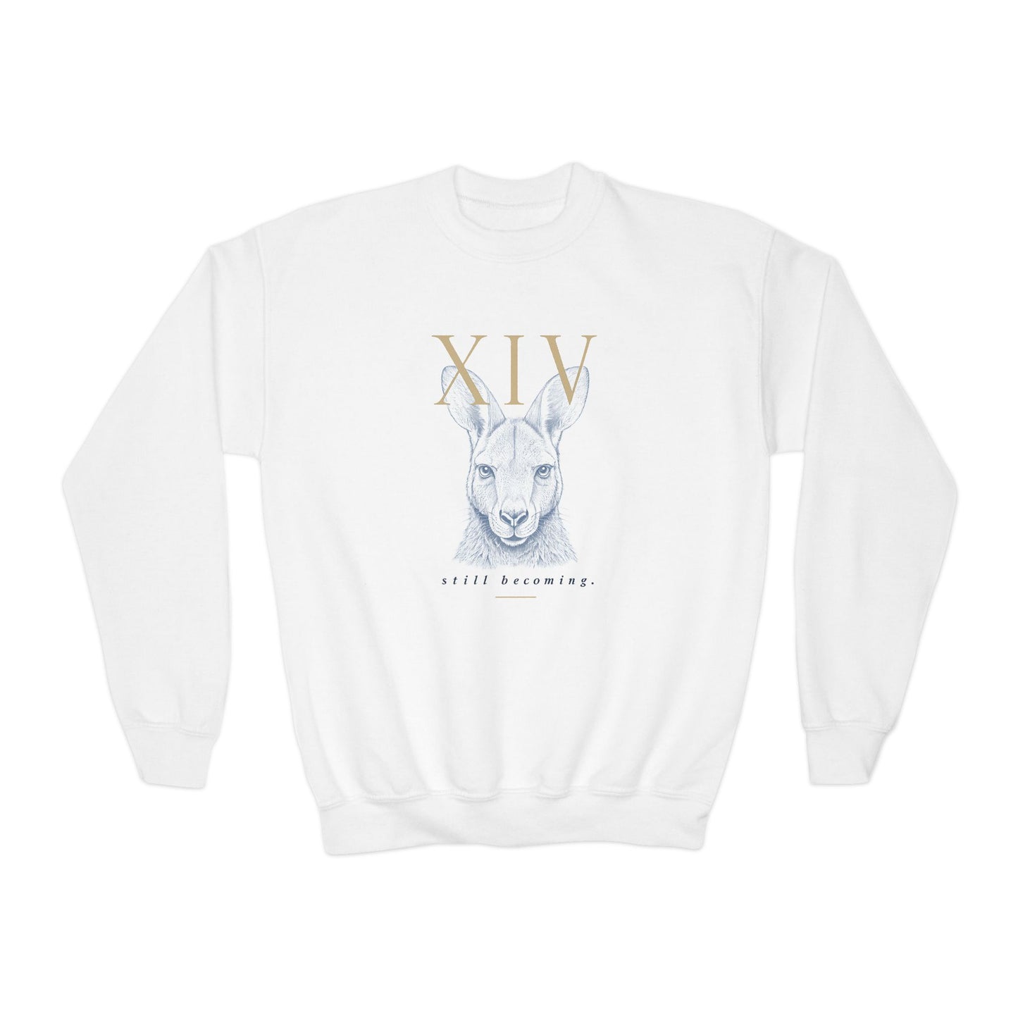 Gildan 18000B Kid Crew sweatshirt (Keke)