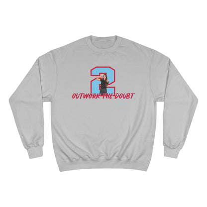 Champion Sweatshirt "Outwork The Doubt" Crewneck (Jlee)