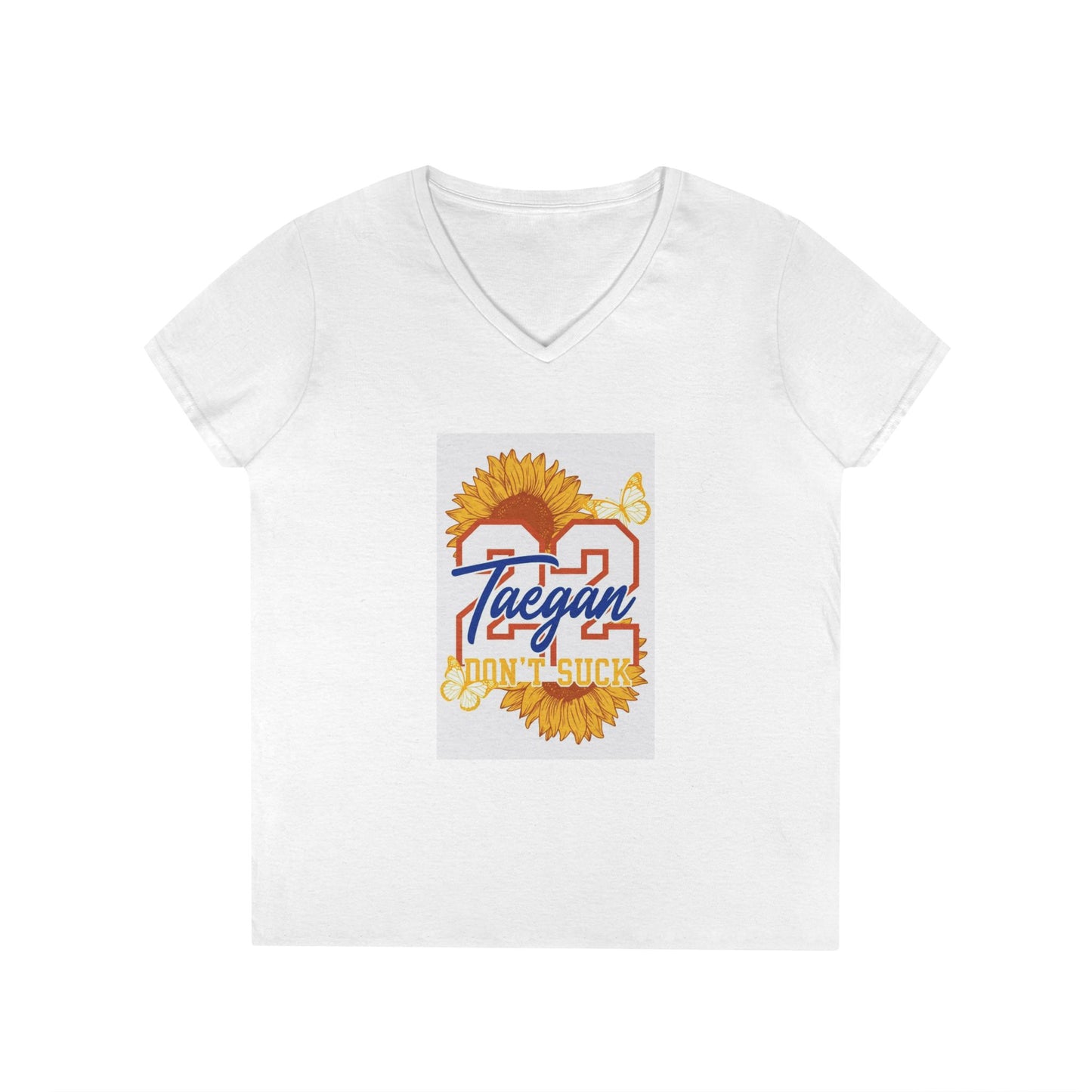 Gildan 5V00L v-neck shirt (Taegan)