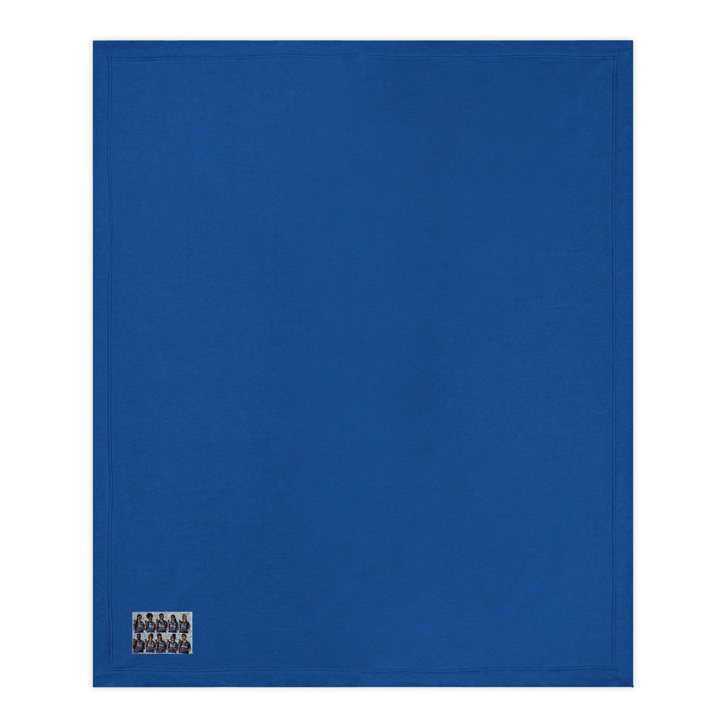 Embroidered Stadium Blanket – Small Corner Logo Game Day Throw