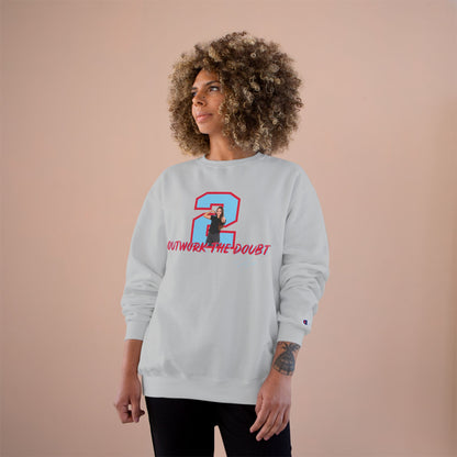 Champion Sweatshirt "Outwork The Doubt" Crewneck (Jlee)
