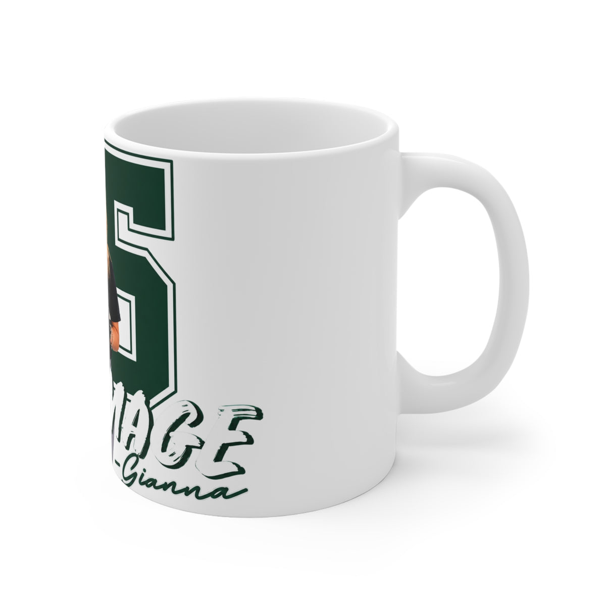 Mug: ORCA coating 11 oz. White mug (Gianna)