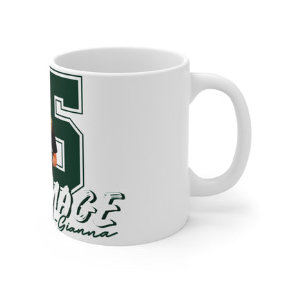 Mug: ORCA coating 11 oz. White mug (Gianna)