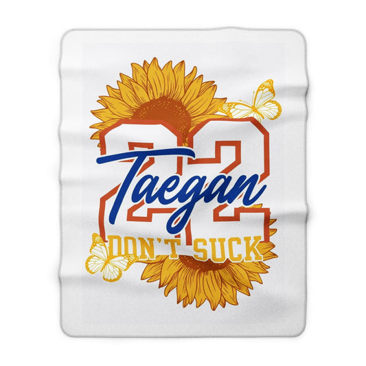 Sherpa Fleece Blanket (Taegan)