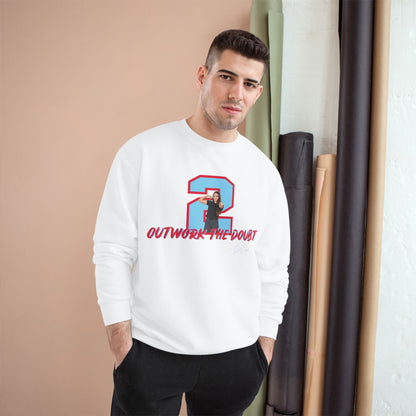 Champion Sweatshirt "Outwork The Doubt" Crewneck (Jlee)