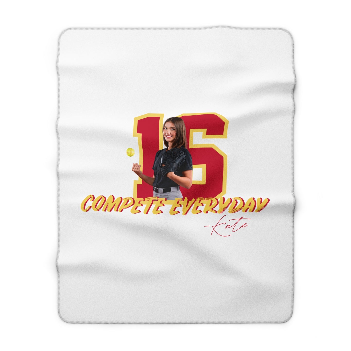 Sherpa Fleece Blanket (Kate)