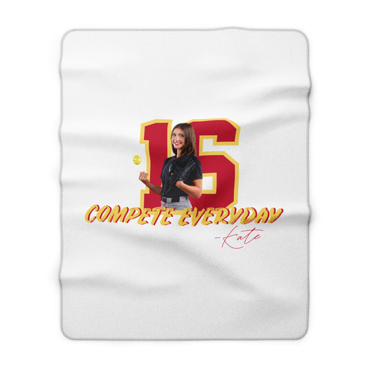 Sherpa Fleece Blanket (Kate)